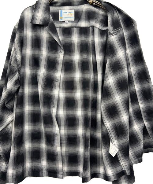 TOWN CRAFT（タウンクラフト）TOWN CRAFT (タウンクラフト) 長袖シャツ ブラック サイズ:Lの古着・服飾アイテム