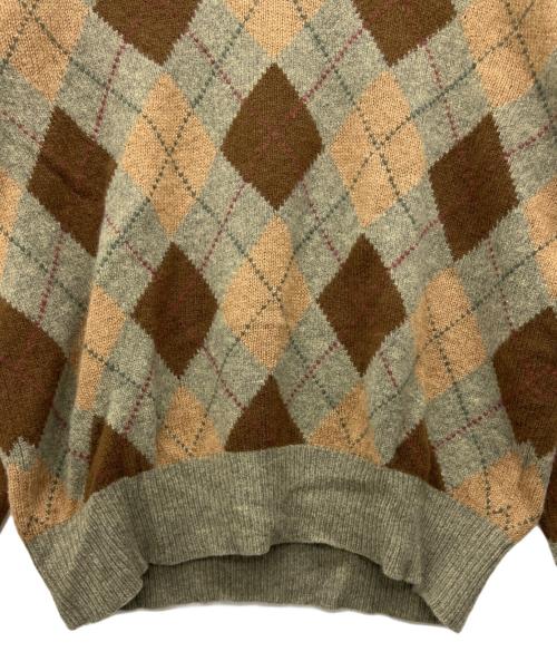 POLO RALPH LAUREN（ポロ・ラルフローレン）POLO RALPH LAUREN (ポロ・ラルフローレン) 厚手ニット グレー サイズ:Mの古着・服飾アイテム