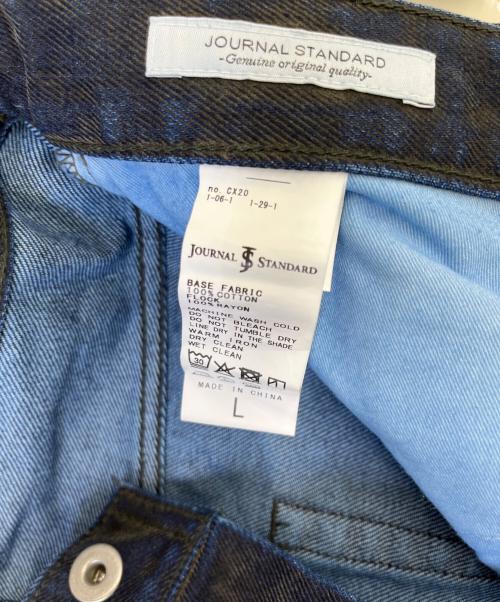 JOURNAL STANDARD（ジャーナルスタンダード）JOURNAL STANDARD (ジャーナルスタンダード) フロッキー デニム キャノン ブルー サイズ:Lの古着・服飾アイテム