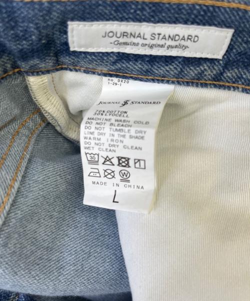 JOURNAL STANDARD（ジャーナルスタンダード）JOURNAL STANDARD (ジャーナルスタンダード) トランスファー デニム キャノン 5 ポケット パンツ ブルー サイズ:Lの古着・服飾アイテム