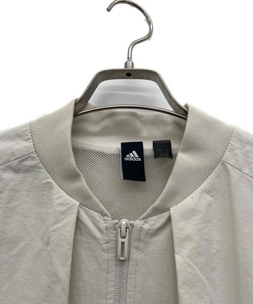 adidas（アディダス）adidas (アディダス) ID ウーブン ボンバー ジャケット グレー サイズ:OTの古着・服飾アイテム