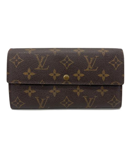 LOUIS VUITTON（ルイ ヴィトン）LOUIS VUITTON (ルイ ヴィトン) 長財布 モノグラム ポルトフォイユ・サラの古着・服飾アイテム