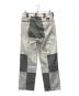 Dickies (ディッキーズ) BEAMS (ビームス) パネルチェックパンツ ホワイト×グレー サイズ:L：5000円