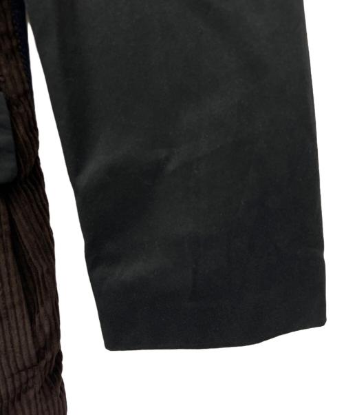 HUGO BOSS（ヒューゴ ボス）HUGO BOSS (ヒューゴ ボス) ドッキングベロアテーラードジャケット ブラック サイズ:不明の古着・服飾アイテム