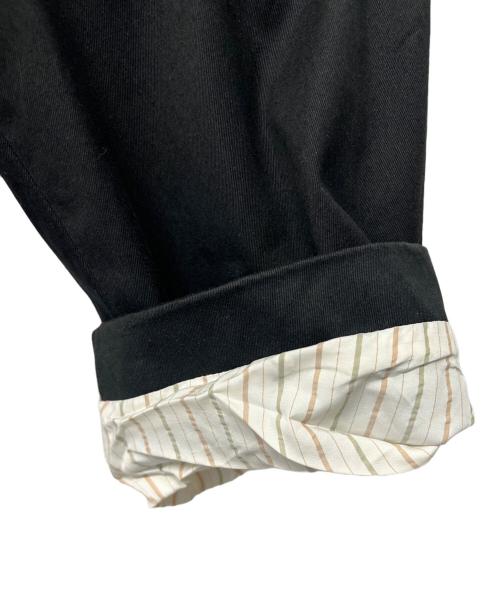 HUGO BOSS（ヒューゴ ボス）HUGO BOSS (ヒューゴ ボス) ドッキングベロアテーラードジャケット ブラック サイズ:不明の古着・服飾アイテム