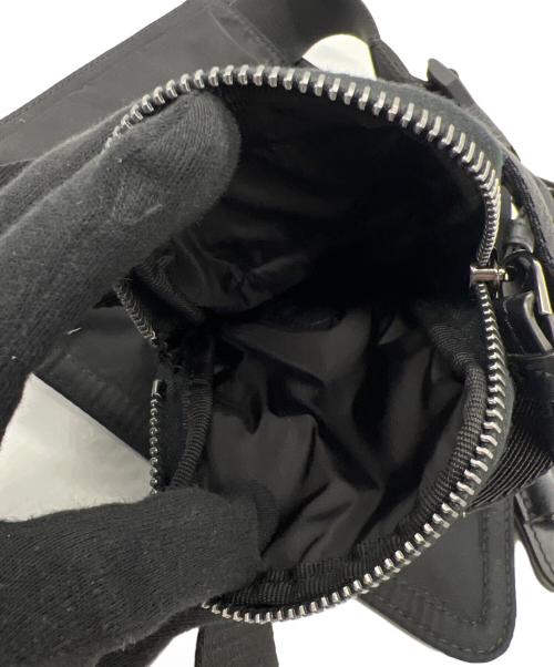 MONCLER（モンクレール）MONCLER (モンクレール) ナイロンバッグ ブラックの古着・服飾アイテム