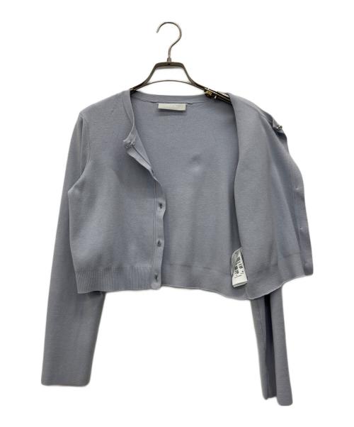 CELFORD（セルフォード）CELFORD (セルフォード) 薄手カーディガン ブルー サイズ:36の古着・服飾アイテム
