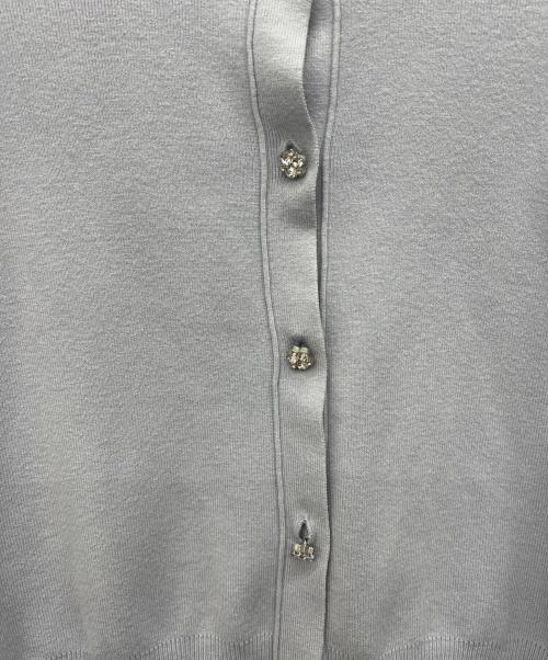 CELFORD（セルフォード）CELFORD (セルフォード) 薄手カーディガン ブルー サイズ:36の古着・服飾アイテム