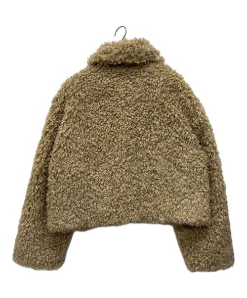 ZARA（ザラ）ZARA (ザラ) ボアジャケット ベージュ サイズ:Lの古着・服飾アイテム