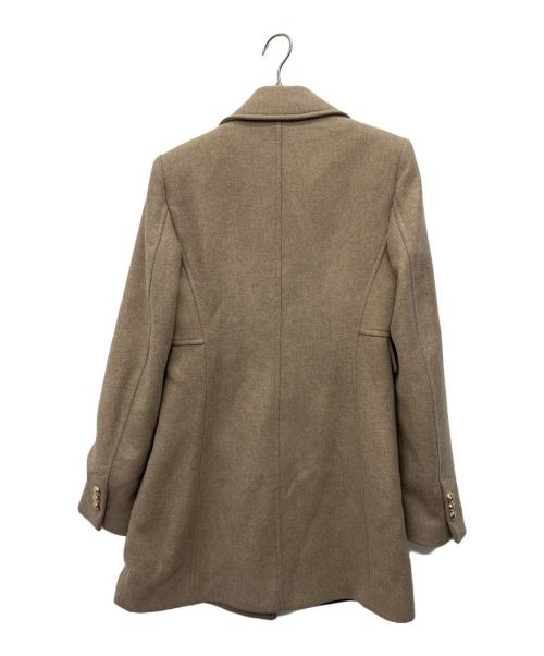 ZARA（ザラ）ZARA (ザラ) ステンカラーコート ベージュ サイズ:XSの古着・服飾アイテム
