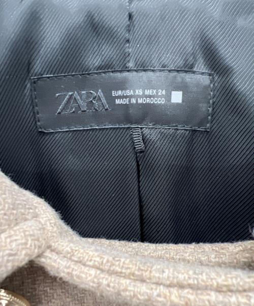 ZARA（ザラ）ZARA (ザラ) ステンカラーコート ベージュ サイズ:XSの古着・服飾アイテム