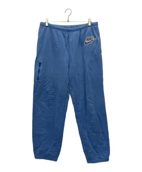 NIKE（ナイキ）NIKE (ナイキ) SUPREME (シュプリーム) カーゴスウェットパンツ ブルー サイズ:Lの古着・服飾アイテム