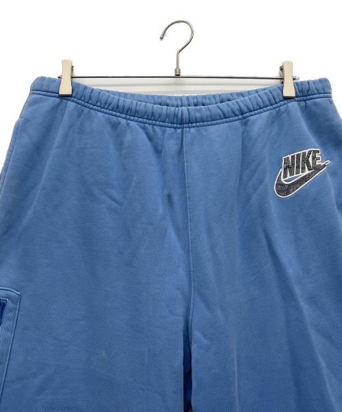 NIKE（ナイキ）NIKE (ナイキ) SUPREME (シュプリーム) カーゴスウェットパンツ ブルー サイズ:Lの古着・服飾アイテム