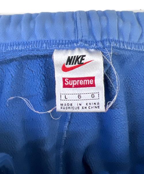 NIKE（ナイキ）NIKE (ナイキ) SUPREME (シュプリーム) カーゴスウェットパンツ ブルー サイズ:Lの古着・服飾アイテム