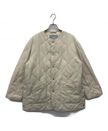 MACKINTOSH PHILOSOPHY（マッキントッシュ フィロソフィー）の古着「キルティングジャケット」｜アイボリー