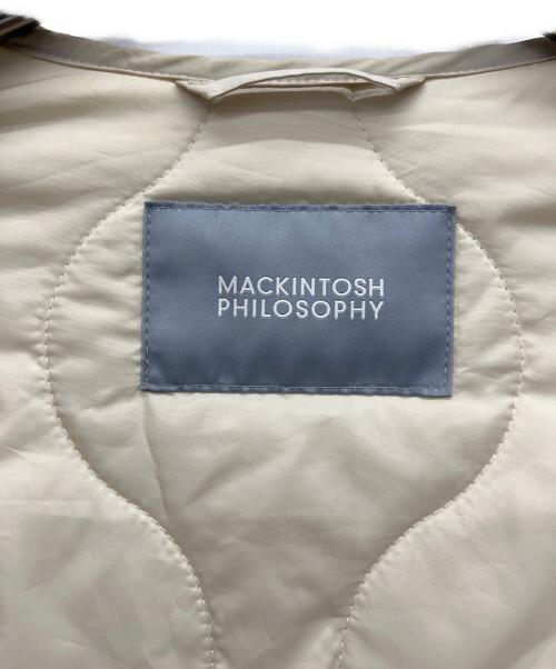 MACKINTOSH PHILOSOPHY（マッキントッシュ フィロソフィー）MACKINTOSH PHILOSOPHY (マッキントッシュ フィロソフィー) キルティングジャケット アイボリー サイズ:2の古着・服飾アイテム
