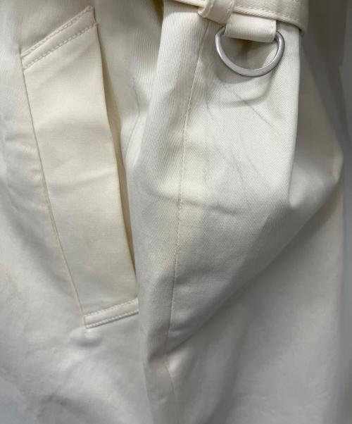 Ameri（アメリ）Ameri (アメリ) トレンチコート ホワイト サイズ:Sの古着・服飾アイテム