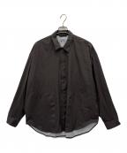 Kotiコティ）の古着「PERTEX 3LAYER OVER SHIRT」｜ブラウン