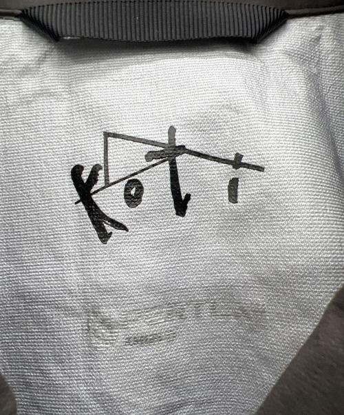 Koti（コティ）Koti (コティ) PERTEX 3LAYER OVER SHIRT ブラウン サイズ:Mの古着・服飾アイテム