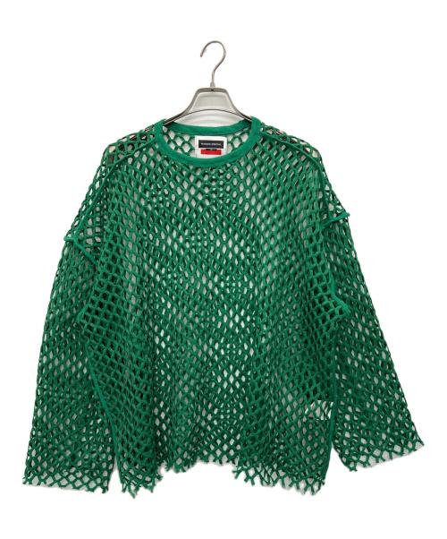 MAISON SPECIAL（メゾンスペシャル）MAISON SPECIAL (メゾンスペシャル) ハニカムビッグメッシュプライム グリーン サイズ:01の古着・服飾アイテム