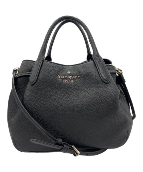 Kate Spade（ケイトスペード）Kate Spade (ケイトスペード) 2WAYショルダーバッグ ブラックの古着・服飾アイテム