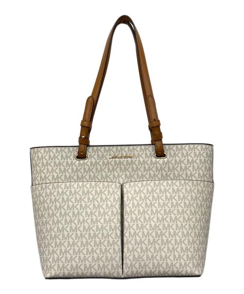 MICHAEL KORS（マイケルコース）MICHAEL KORS (マイケルコース) トートバッグ アイボリーの古着・服飾アイテム