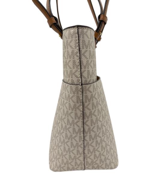 MICHAEL KORS（マイケルコース）MICHAEL KORS (マイケルコース) トートバッグ アイボリーの古着・服飾アイテム