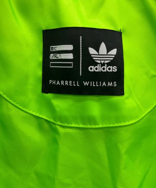 adidas（アディダス）adidas (アディダス) Pharrell Williams (ファレルウィリアムス) ブルゾン グリーン サイズ:Mの古着・服飾アイテム