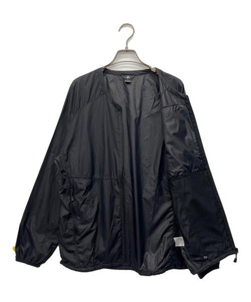 mont-bell（モンベル）mont-bell (モンベル) ウインドブラスト Vネックジャケット ブラック サイズ:Mの古着・服飾アイテム