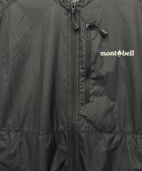 mont-bell（モンベル）mont-bell (モンベル) ウインドブラスト Vネックジャケット ブラック サイズ:Mの古着・服飾アイテム