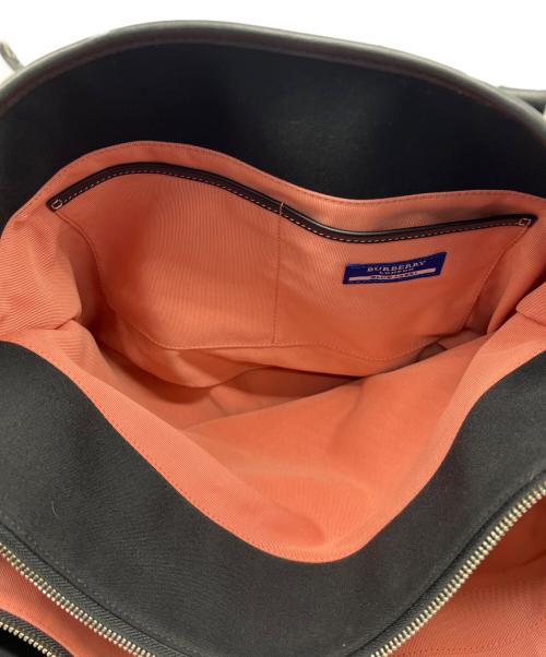 BURBERRY BLUE LABEL（バーバリー ブルー レーベル）BURBERRY BLUE LABEL (バーバリー ブルー レーベル) 2WAYトートバッグ ブラックの古着・服飾アイテム