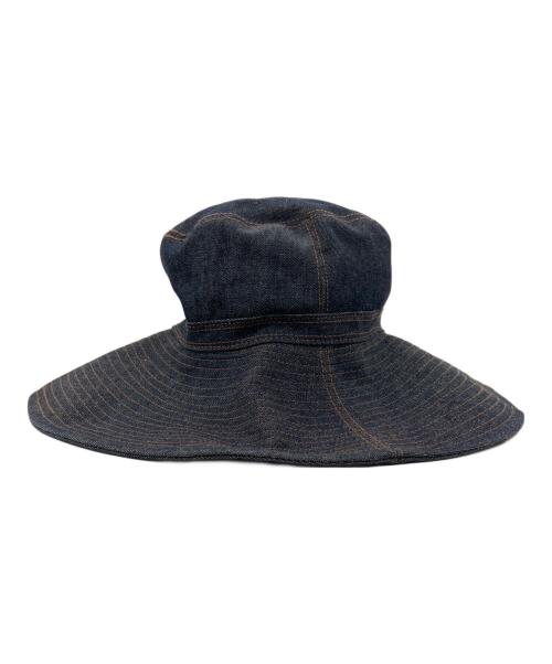 BURBERRY BLUE LABEL（バーバリー ブルー レーベル）BURBERRY BLUE LABEL (バーバリー ブルー レーベル) デニムハット ネイビーの古着・服飾アイテム