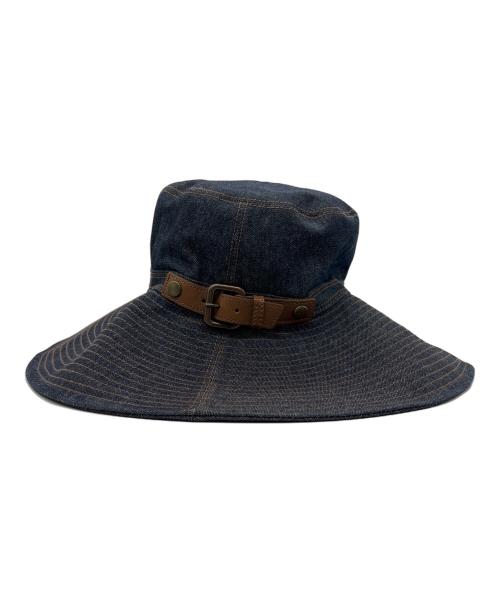BURBERRY BLUE LABEL（バーバリー ブルー レーベル）BURBERRY BLUE LABEL (バーバリー ブルー レーベル) デニムハット ネイビーの古着・服飾アイテム