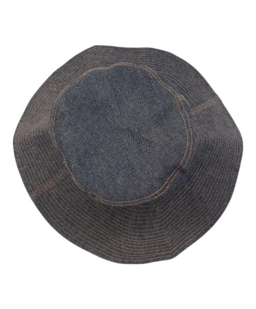 BURBERRY BLUE LABEL（バーバリー ブルー レーベル）BURBERRY BLUE LABEL (バーバリー ブルー レーベル) デニムハット ネイビーの古着・服飾アイテム