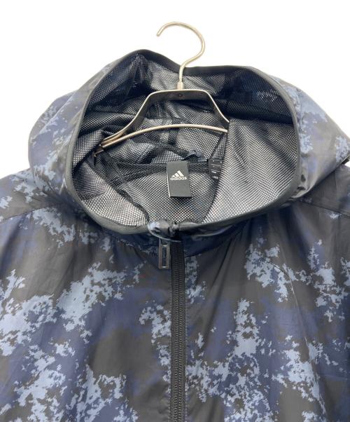 adidas（アディダス）adidas (アディダス) ウインドフルジップ ネイビー サイズ:Lの古着・服飾アイテム