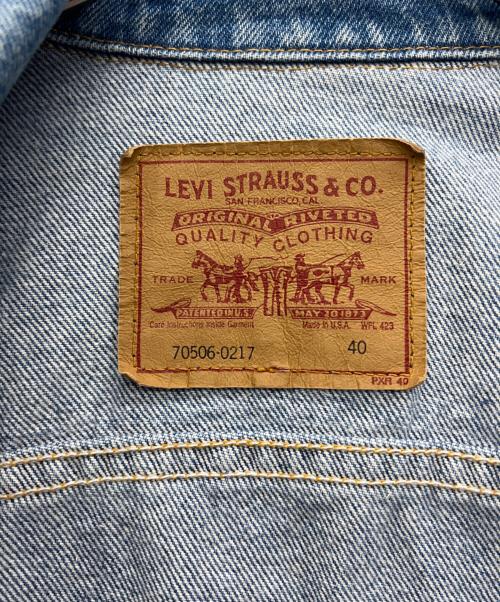 LEVI'S（リーバイス）LEVI'S (リーバイス) デニムジャケット ブルー サイズ:40の古着・服飾アイテム