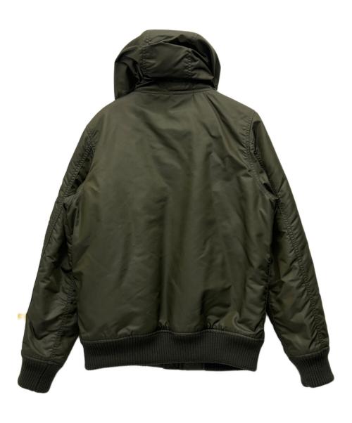 ALPHA INDUSTRIES（アルファインダストリーズ）ALPHA INDUSTRIES (アルファインダストリーズ) ミリタリージャケット オリーブ サイズ:Lの古着・服飾アイテム