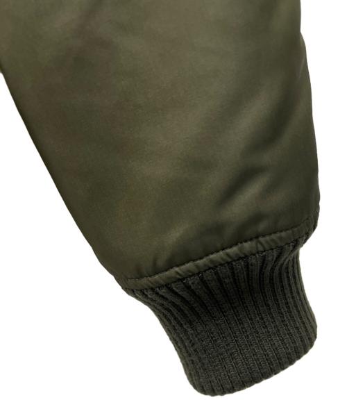ALPHA INDUSTRIES（アルファインダストリーズ）ALPHA INDUSTRIES (アルファインダストリーズ) ミリタリージャケット オリーブ サイズ:Lの古着・服飾アイテム