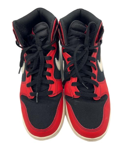 NIKE（ナイキ）NIKE (ナイキ) Dunk High Plaid レッド×ブラック サイズ:28の古着・服飾アイテム