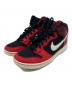 NIKE（ナイキ）の古着「Dunk High Plaid」｜レッド×ブラック