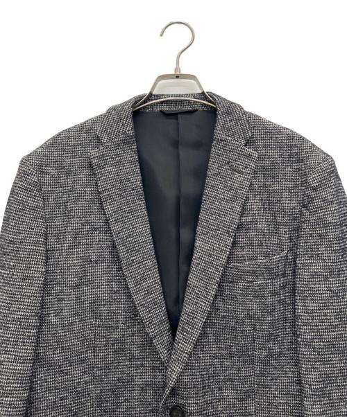 JOSEPH HOMME（ジョゼフ オム）JOSEPH HOMME (ジョゼフ オム) テーラードジャケット ブラック×ホワイト サイズ:48の古着・服飾アイテム