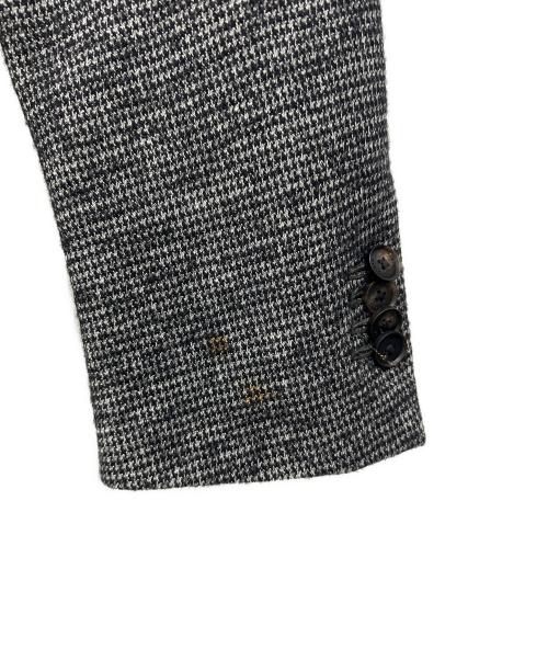 JOSEPH HOMME（ジョゼフ オム）JOSEPH HOMME (ジョゼフ オム) テーラードジャケット ブラック×ホワイト サイズ:48の古着・服飾アイテム