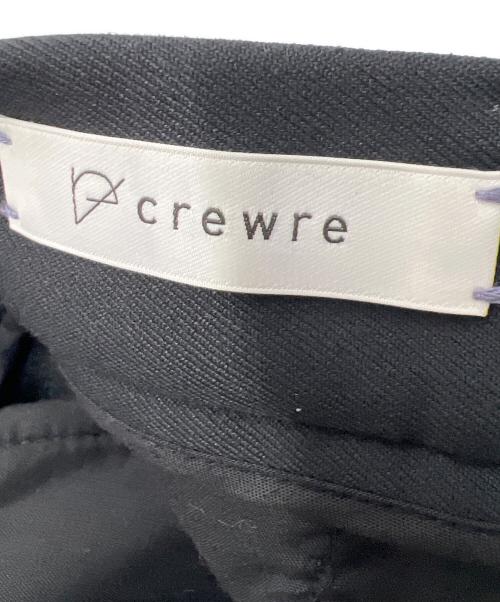 crewre（クルーレ）crewre (クルーレ) ギャバフリースウォームスラックス ブラック サイズ:１の古着・服飾アイテム