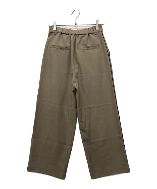 crewre（クルーレ）crewre (クルーレ) ニットラインスラックス ベージュ サイズ:1の古着・服飾アイテム