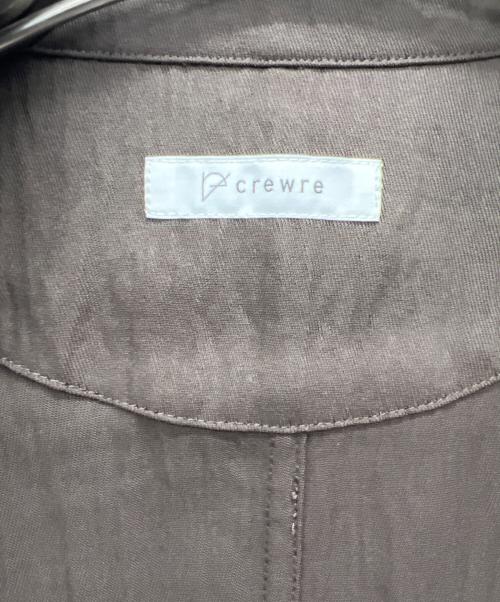 crewre（クルーレ）crewre (クルーレ) ヴィンテージギャバルーズブルゾン ブラウン サイズ:1の古着・服飾アイテム