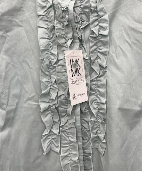 MICHEL KLEIN（ミッシェルクラン）MICHEL KLEIN (ミッシェルクラン) 長袖ブラウス スカイブルー サイズ:Sの古着・服飾アイテム