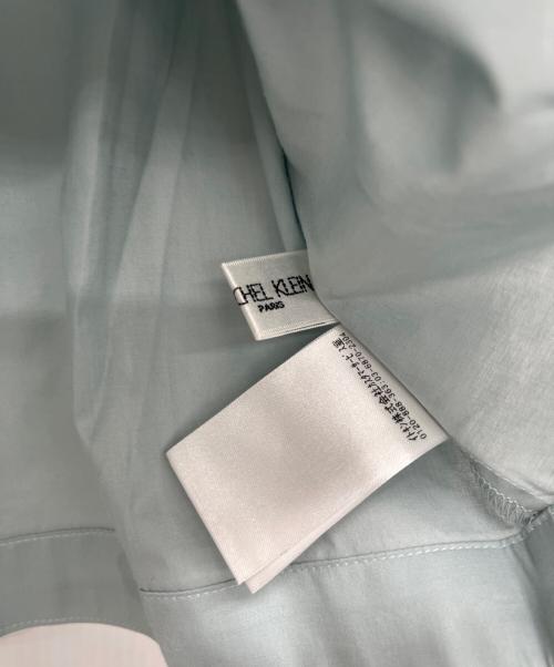 MICHEL KLEIN（ミッシェルクラン）MICHEL KLEIN (ミッシェルクラン) 長袖ブラウス スカイブルー サイズ:Sの古着・服飾アイテム