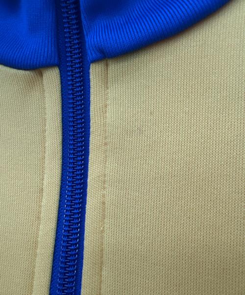 adidas（アディダス）adidas (アディダス) トラックジャケット イエロー×ブルー サイズ:Mの古着・服飾アイテム