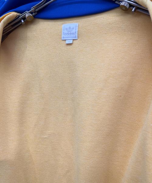 adidas（アディダス）adidas (アディダス) トラックジャケット イエロー×ブルー サイズ:Mの古着・服飾アイテム