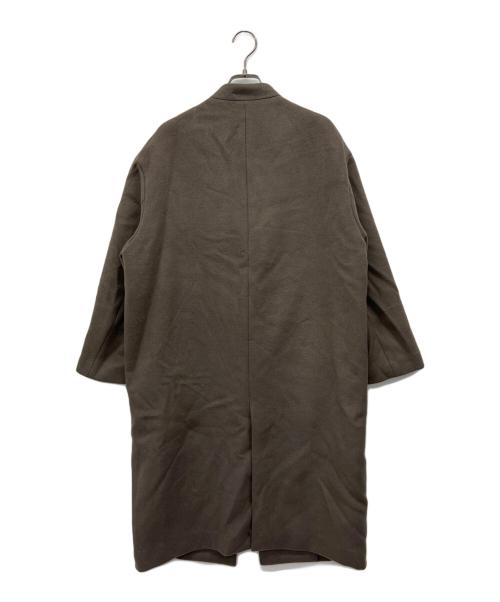 Plage（プラージュ）Plage (プラージュ) ノーカラーコート グレー サイズ:36の古着・服飾アイテム